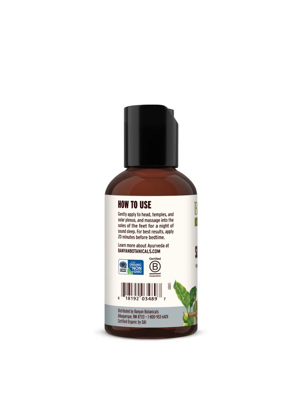 Organic Sleep Easy Oil Ayurvedic Sleep Body Oil Nontoxic NWT - Picture 9 of 12
